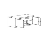 Nadstawka SBM 403M lx - szerokość 100cm