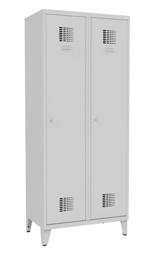 SUM 421 W ST Szafa szatniowa na nóżkach, podwójna na nóżkach