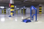 Automatyczna blokada parkingowa Parklio Zeus X sterowana aplikacją bluetooth