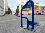 Automatyczna blokada parkingowa Parklio Zeus X sterowana aplikacją bluetooth