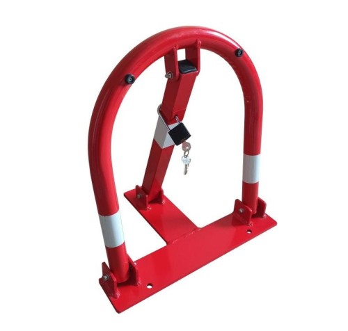 Blokada parkingowa składana "U" - zamykana na kłódkę