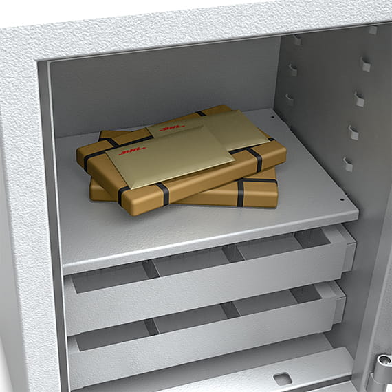 Sejf z szufladami SAFE4BTM 402103 klasa I