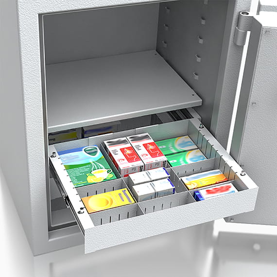 Sejf z szufladami SAFE4BTM 402103 klasa I