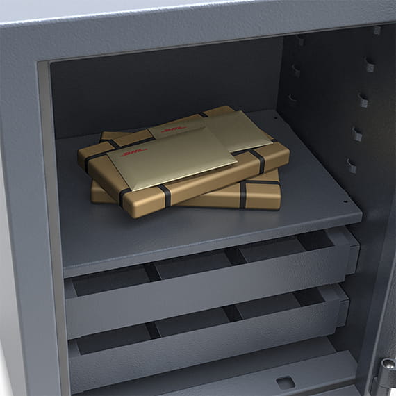 Sejf z szufladami SAFE4BTM 402103 klasa I