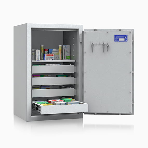 Sejf z szufladami SAFE4BTM 402106 klasa I