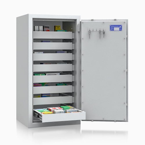 Sejf z szufladami SAFE4BTM 402107 klasa I