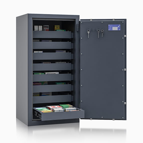 Sejf z szufladami SAFE4BTM 402107 klasa I