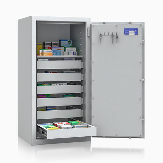 Sejf z szufladami SAFE4BTM 402108 klasa I