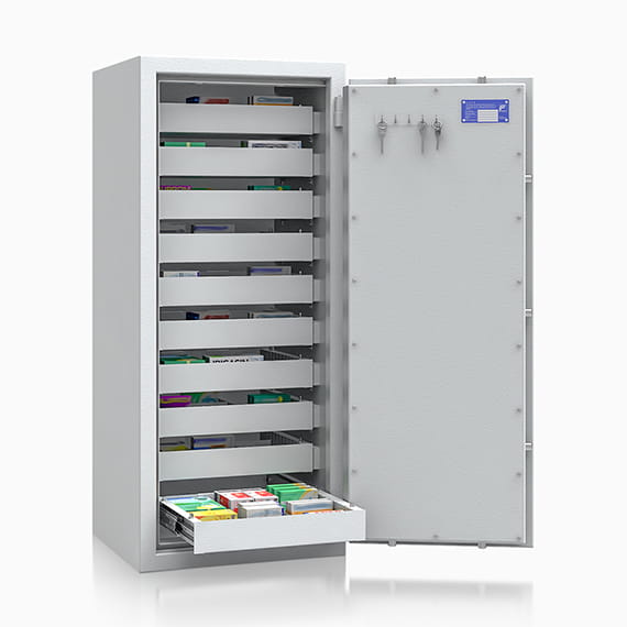 Sejf z szufladami SAFE4BTM 402109 klasa I