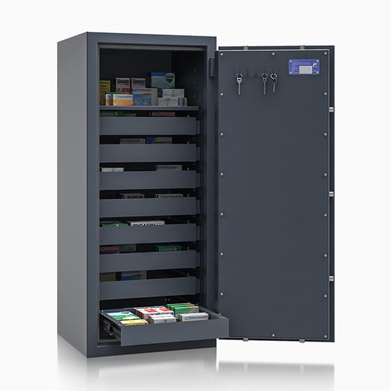 Sejf z szufladami SAFE4BTM 402110 klasa I