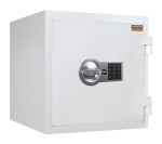 Sejf ASF 46 ognioodporny antywłamaniowy LFS 60 P klasa I Valberg elektroniczny jasnoszary RAL7035