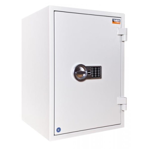Sejf ASF 67 ognioodporny antywłamaniowy LFS 60 P klasa I Valberg elektroniczny jasnoszary RAL 7035