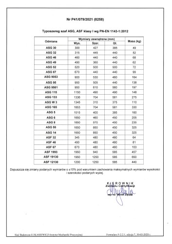 Certyfikat ASG