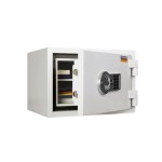 Sejf ASG 32 ognioodporny antywłamaniowy LFS 30 P klasa I Valberg elektroniczny jasnoszary RAL7035