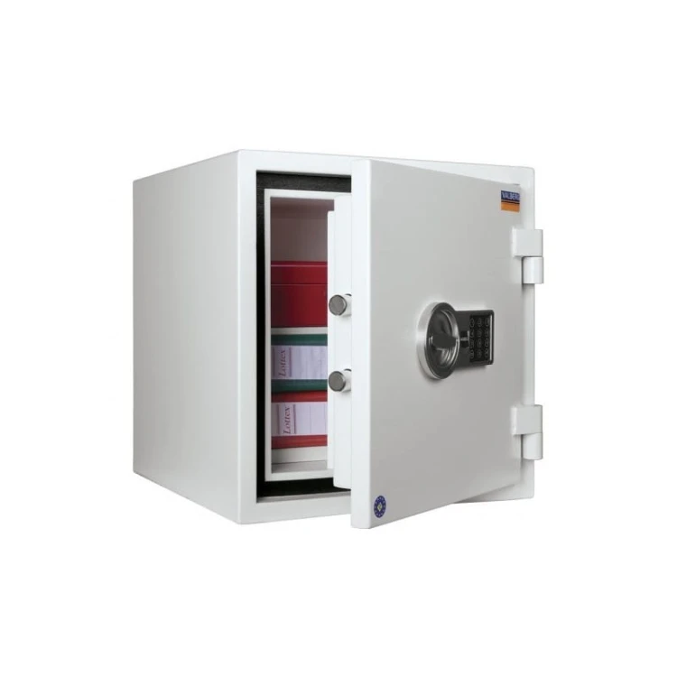 Sejf ASG 46 ognioodporny antywłamaniowy LFS 30 P klasa I Valberg elektroniczny jasnoszary RAL7035