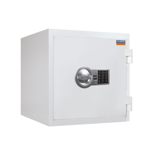 Sejf ASG 46 ognioodporny antywłamaniowy LFS 30 P klasa I Valberg elektroniczny jasnoszary RAL7035