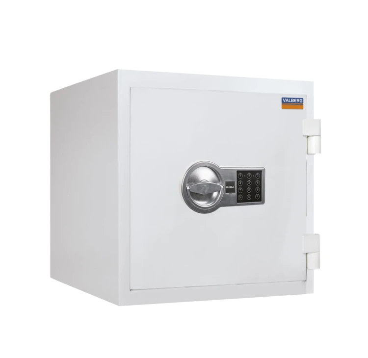Sejf ASG 46 ognioodporny antywłamaniowy LFS 30 P klasa I Valberg elektroniczny jasnoszary RAL7035