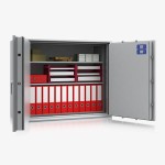 Sejf biurowy WUPPERTAL OFFICE 44652 ognioodporność S 60 P klasa S1