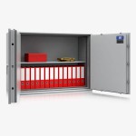 Sejf ognioodporny LEVERKUSEN OFFICE 43202 dwudrzwiowy klasa S2