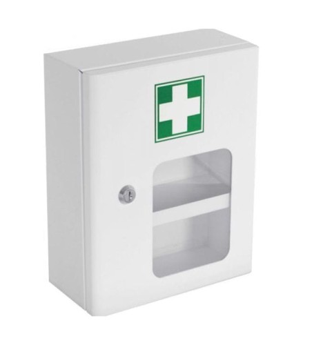 Apteczka metalowa z okienkiem A300 Boxmet Medical