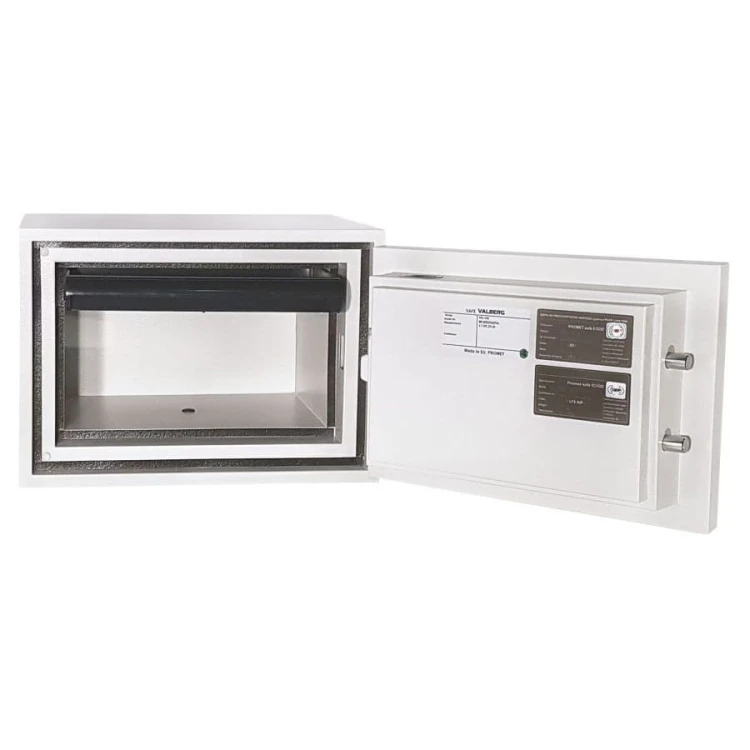 Sejf FRS 30 EL Valberg Ognioodporny LFS 60P Antywłamaniowy S2 elektroniczny jasnoszary RAL 7035