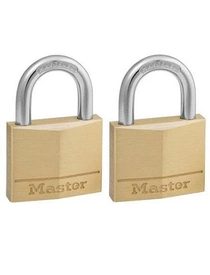 140EURT Zestaw dwóch kłódek otwieranych jednym kluczem Master Lock