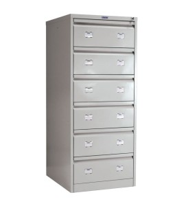 Szafa kartotekowa z sześcioma szufladami AFC 06 (format A5 i A6)