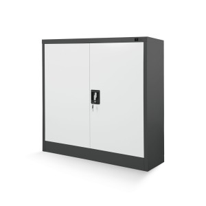Szafka metalowa na klucz  BEATA, 900 x 930 x 400 mm, antracytowo-biała