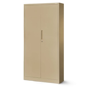 Biurowa szafa metalowa na akta JAN 900 x 1850 x 400 mm Fresh Style: beżowa