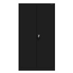 Warsztatowo-narzędziowa szafa metalowa SZYMON, 920 x 1850 x 500 mm, All Black: czarna