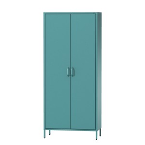 Szafa na ubrania FLAVIO 800 x 1850 x 450 mm Modern: morska