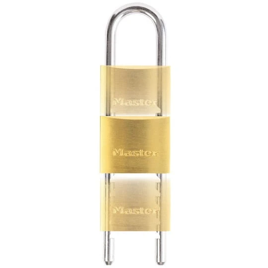 Kłódka mosiężna 1950EURD z regulowanym pałąkiem Master Lock