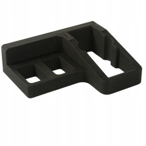 Uchwyt Magnetyczny na Pistolet i 2 Magazynki 9mm .45ACP .22LR PRAWY