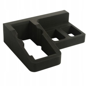 Uchwyt Magnetyczny na Pistolet i 2 Magazynki 9mm .45ACP .22LR LEWY