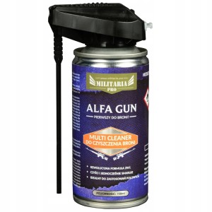 Czyszczenie Konserwacja Broni ALFA GUN Multi Cleaner Zmywacz i Smar 2w1