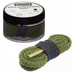 Sznur Wycior do Czyszczenia Broni kal. 9mm/.38Cal/.9,5mm/.375Cal + Pojemnik