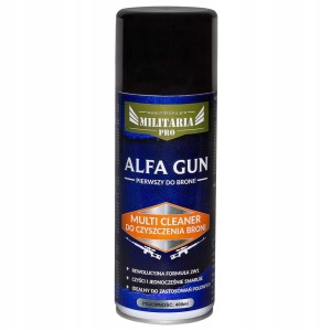 Zmywacz i Smar 2w1 ALFA GUN Multi Cleaner Czyszczenie Konserwacja Broni
