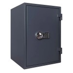 Sejf ASF 67 ognioodporny antywłamaniowy LFS 60 P klasa I Valberg elektroniczny grafit RAL 7024