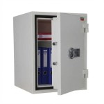 Sejf ASG 49 ognioodporny antywłamaniowy LFS 30 P klasa I Valberg elektroniczny kolor jasnoszary RAL 7035