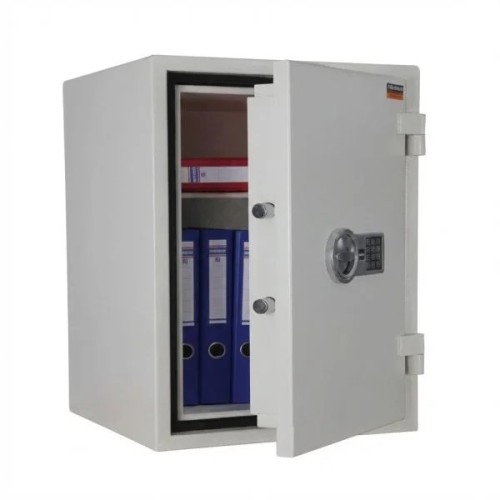 Sejf ASG 49 ognioodporny antywłamaniowy LFS 30 P klasa I Valberg elektroniczny kolor jasnoszary RAL 7035