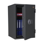 Sejf ASG 67 ognioodporny antywłamaniowy LFS 30 P klasa I Valberg elektroniczny kolor grafit RAL7024