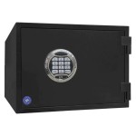 Sejf FRS 30 EL Valberg Ognioodporny LFS 60P Antywłamaniowy S2 elektroniczny czarny RAL 9005