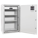 Sejf FRS 93 T EL Valberg Ognioodporny LFS 60P Antywłamaniowy S2 jasnoszary RAL 7035