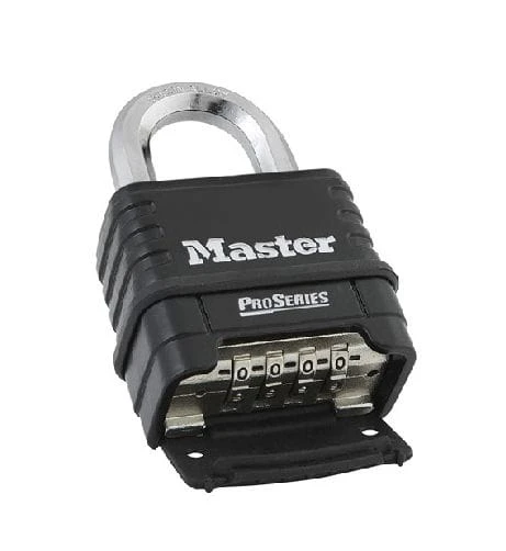 Kłódka szyfrowa wodoodporna w gumowej obudowie EXCELL M178EURD Master Lock
