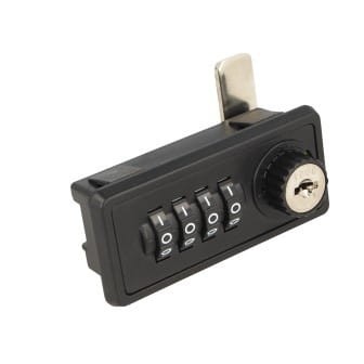 Zamek szyfrowy M237 do szafek metalowych - lewy