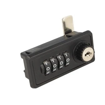 Zamek szyfrowy M237 do szafek metalowych - lewy