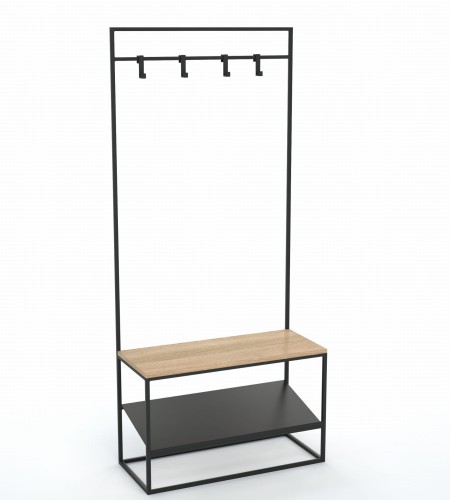 Wieszak industrialny na kurtki buty ANTESALA