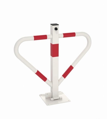 Blokada parkingowa - składana MOTYL XMK-B zamykana na kłódkę