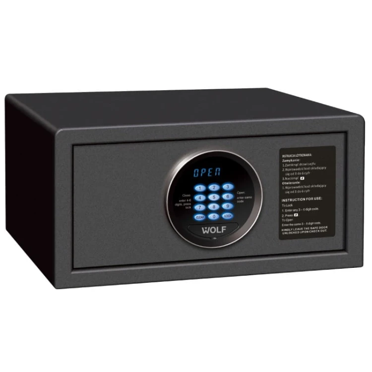 Sejf hotelowy WOLF WX370
