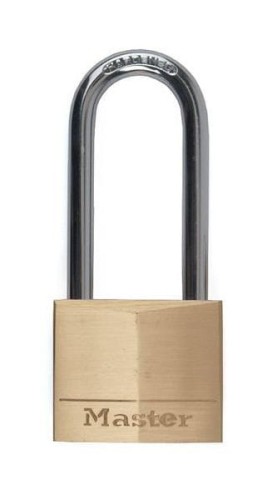 Kłodka mosiężna 140EURDLH z długim pałąkiem Master Lock